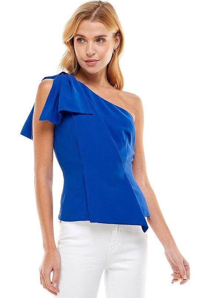 トップス Asymmetry Ruffle One-shoulder Tops room306 CONTEMPORARY / Asymmetry Ruffle One-shoulder Tops