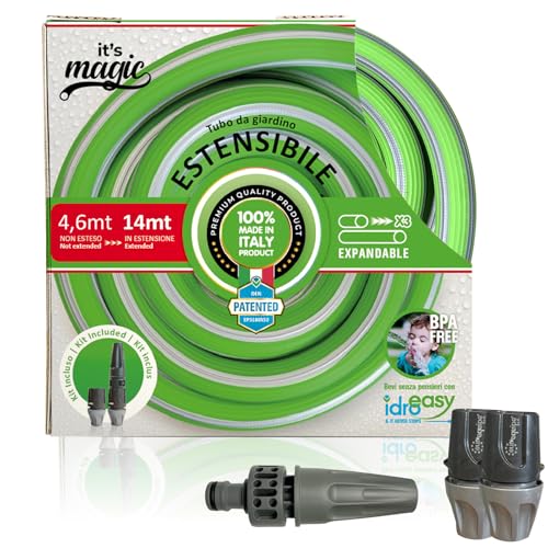 Idroeasy It's Magic Smart Open 14m Tubo Estensibile da Giardino