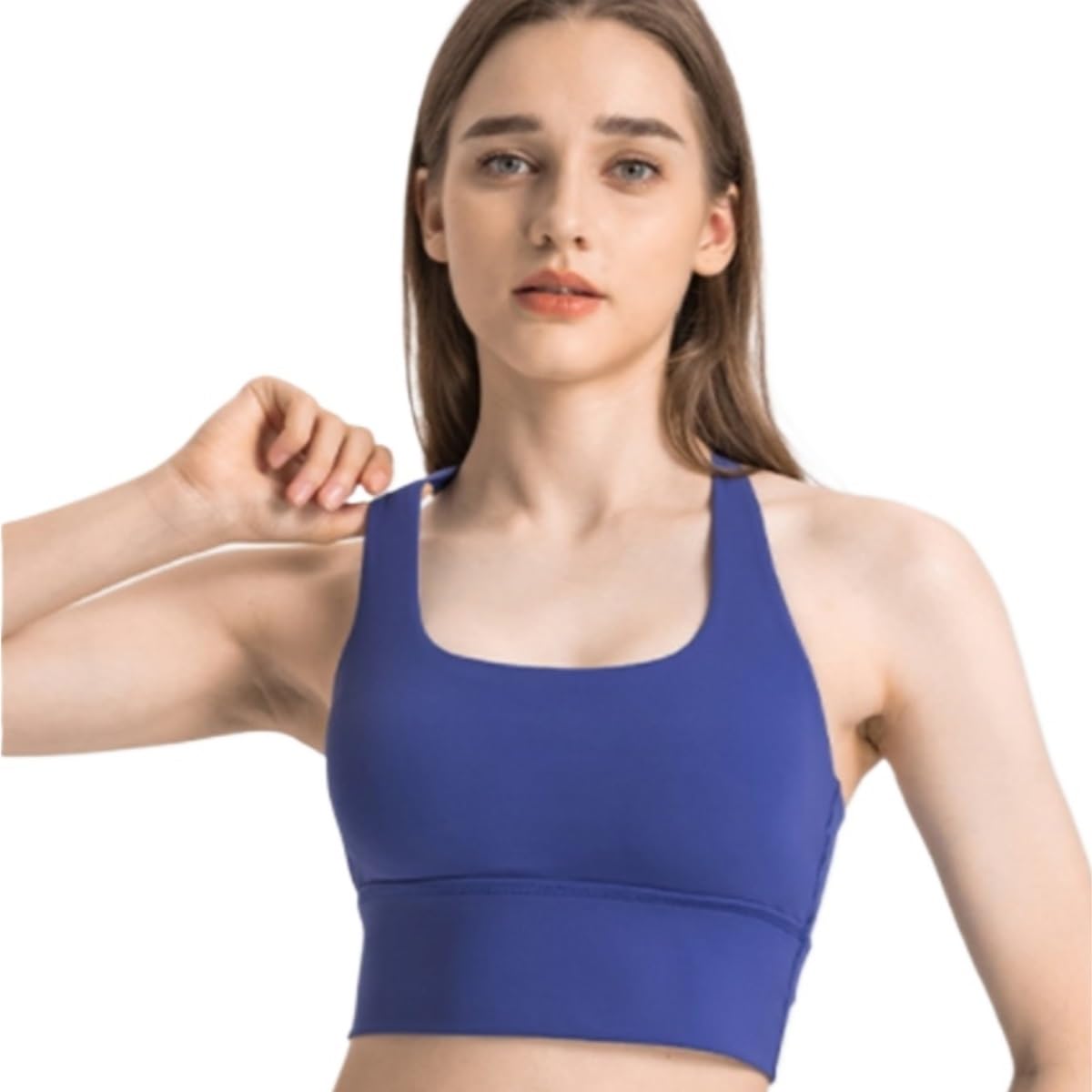 Reggiseni Donna Reggiseni Reggiseni Sportivi Da Donna Reggiseni Imbottiti Con Supporto Medio Con Cinturino Incrociato Reggiseni Sportivi For Yoga Senza Cuciture Palestra Donna Reggiseni da Donna