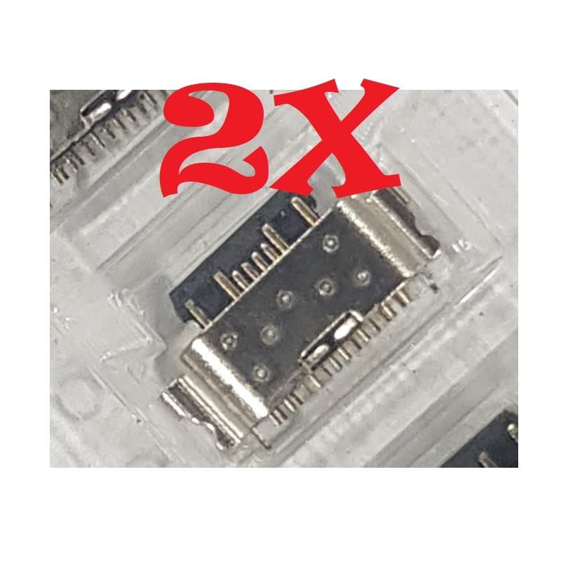 ePartSolution 2X Replacement for Moxee m2160 USB Charger Charging Port Dock Connector USB Port Type C USA (2pcs)
