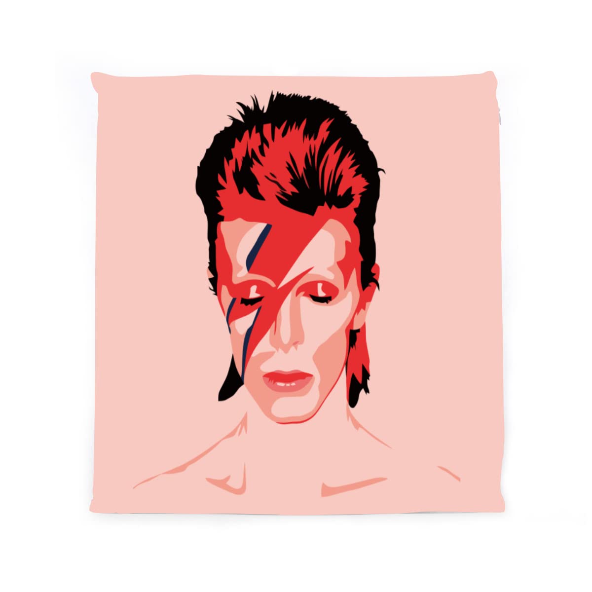 PETS ROCK　UK製 デヴィッド・ボウイ モルモット クッション Amazon.co.jp: 座布団 クッション 四角 David Bowie デビッド