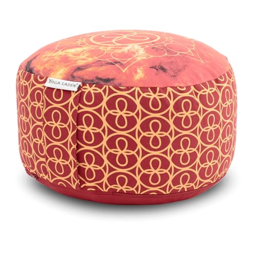 Yoga Laden Meditationskissen Yogakissen Chakra-Style 15cm –...