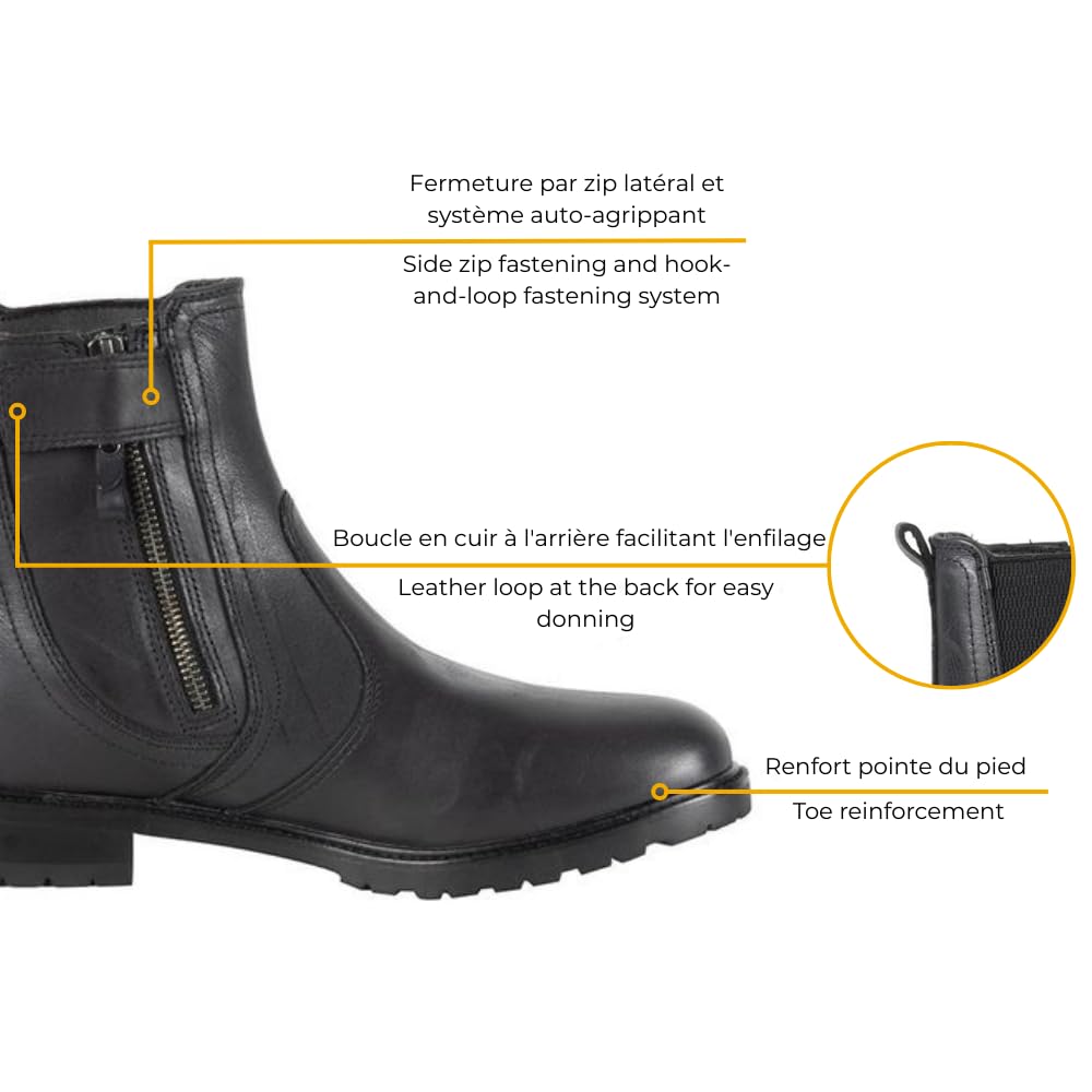 Demi-bottes EDGAR homme Homologué EN 13634 43