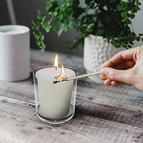 ivory votive candles bulk for wedding party holiday and home decoration 12 packs 18oz unscented candles with 12 hours burn time