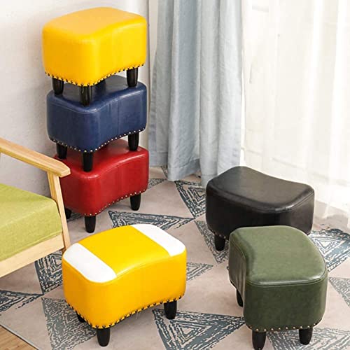 Banc à chaussure imperméable en cuir pour optimiser les petits salons