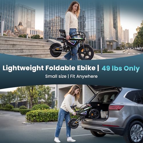 AYOLNY Foldable 1000W Ebike