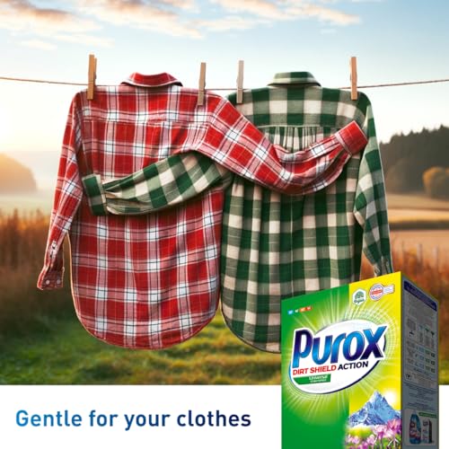 PUROX Universal Waschpulver 5 kg, 71 Waschladungen, für alle Textilien – Ansicht 3