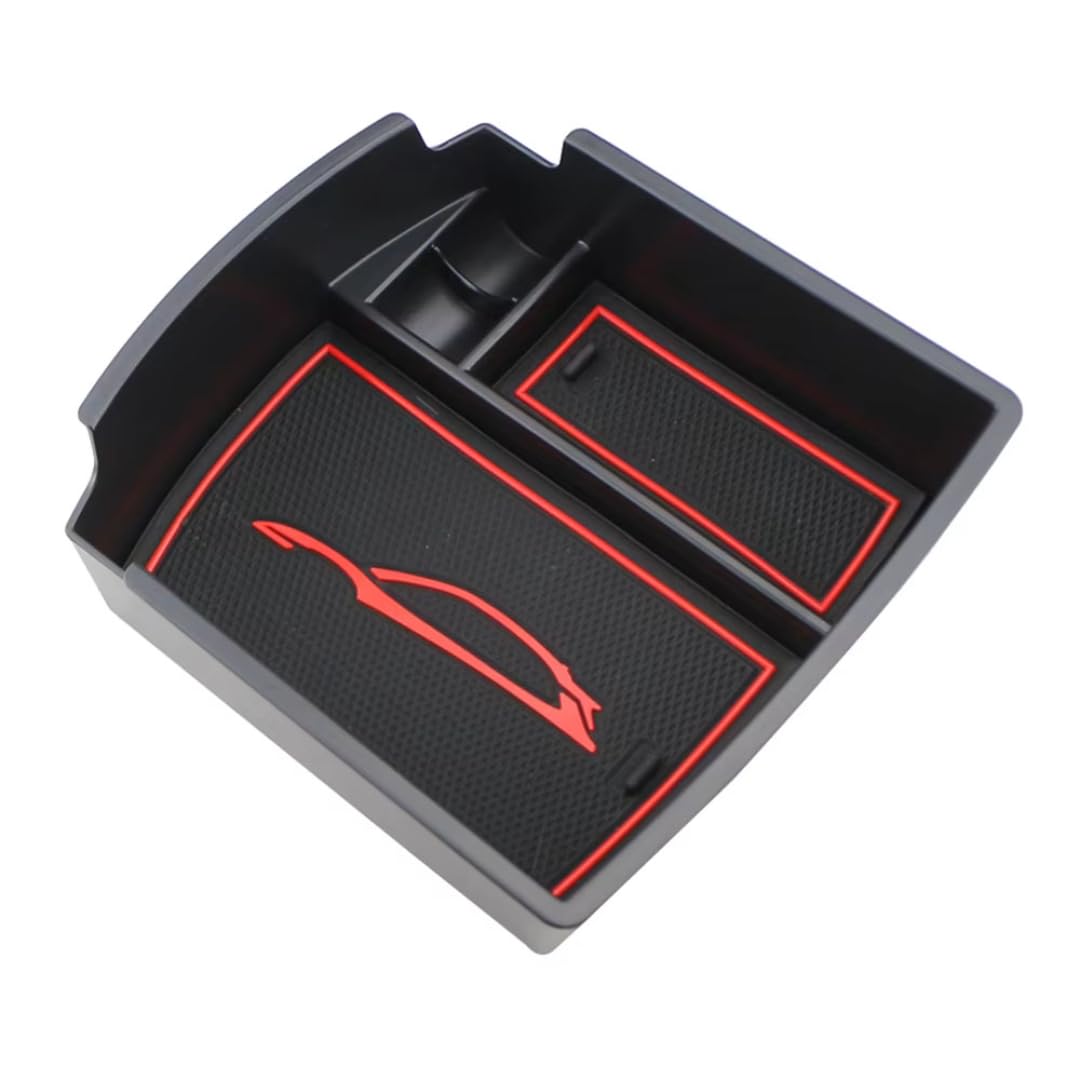 Toiumops Console Organizer for Hyundai Kona 2017-2023, Car Center Console Armrest Storage Box Tray Container Organizer