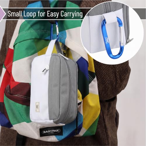Image of Mr. Pen- High Capacity Pencil Case, Large Pencil Pouch with 3 Compartments and 2 Pockets, Large Pencil Bag with Smooth Zipper, Cute Pencil Case Pouch Organizer, School Supplies for Teens