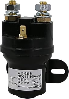 OUSIKA Contactor DC Contactor SDC15-100A-HP QCC15-100A Starter Power Relay 12V 24V 36V 48V 60V 72V 120V for Car Electric Forklift Trucks Industrial Electrical Relay (Color : Other Voltage Noted)