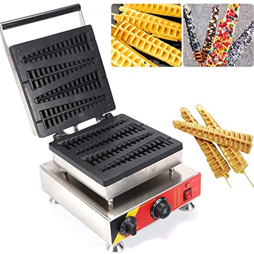 AISHANG Elektrische Waffeleisen Maschine Antihaft Knusprige Maschine Edelstahl Hot Dog Wurstmacher Waffeln Paninis Hash… – Bild 3