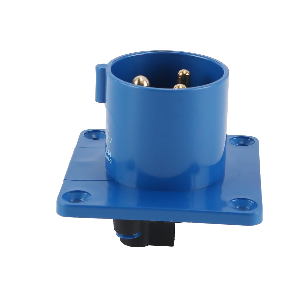 Accessoires de conversion pour camping-car, prise de courant étanche 16 A 23 A, prise de charge à 3 broches pour caravanes et camping-cars (noir)