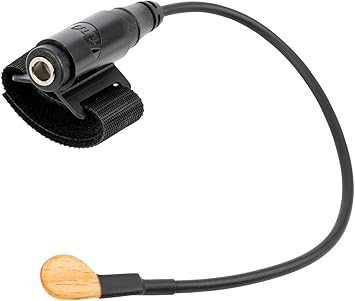 KNA VC-1 Portable Piezo Pickup for Cello Lightweight Bridge-Mounted Sensor, Natural Acoustic Sound, Easy Installation, 1/4" Output Jack, No Instrument Modifications, Handcrafted in Europe