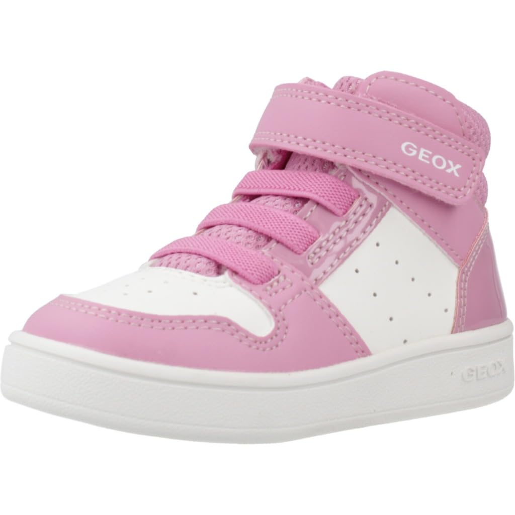 Geox B ECLYPER Girl A, Sneaker, Pink