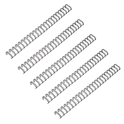 Bandes de reliure en spirale double anti-pages volantes fil de fer 23 trous pour cours et rapports