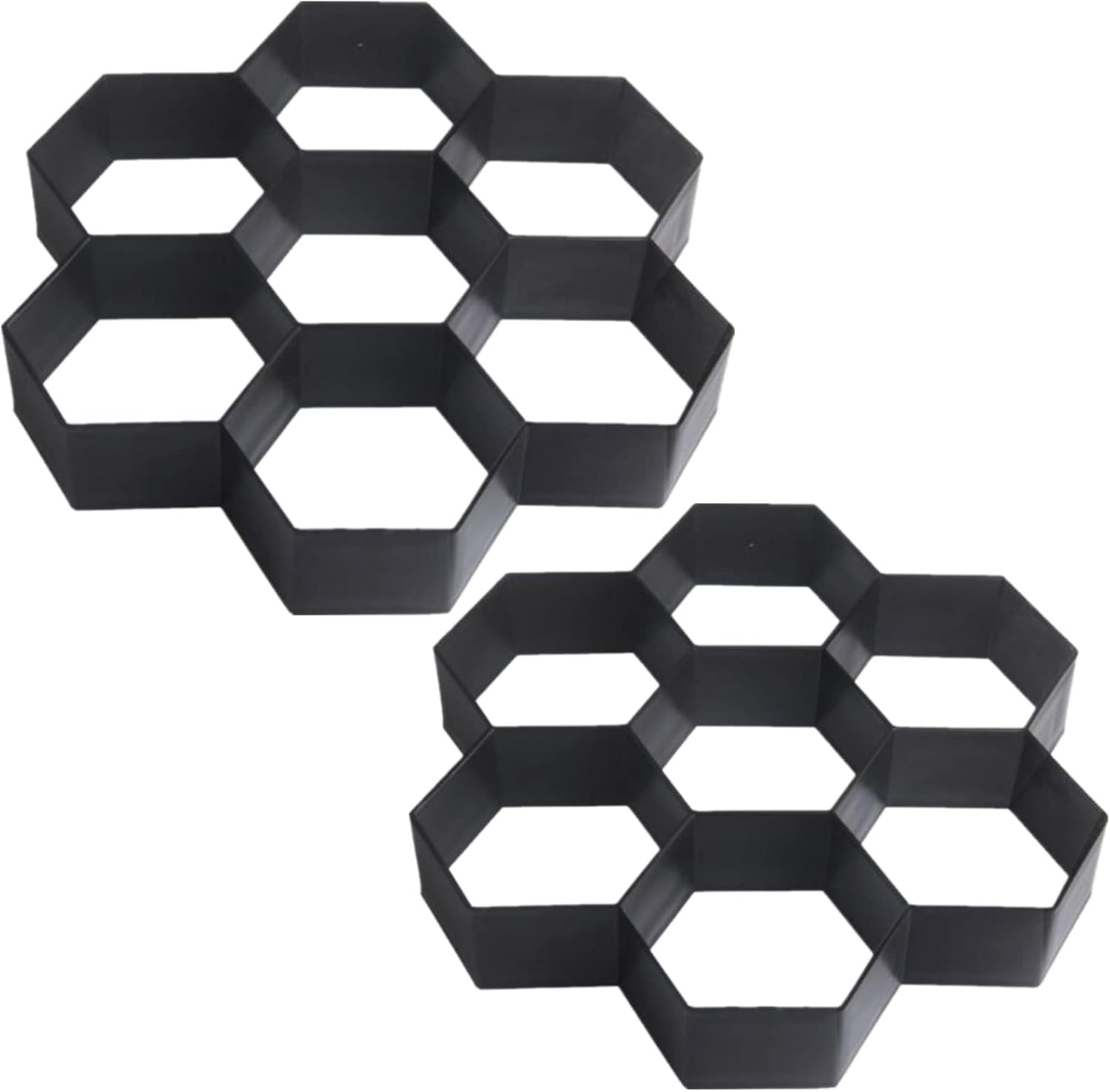 2 Packs Concrete Slab Moulds Walk Path Maker Mold Pavement