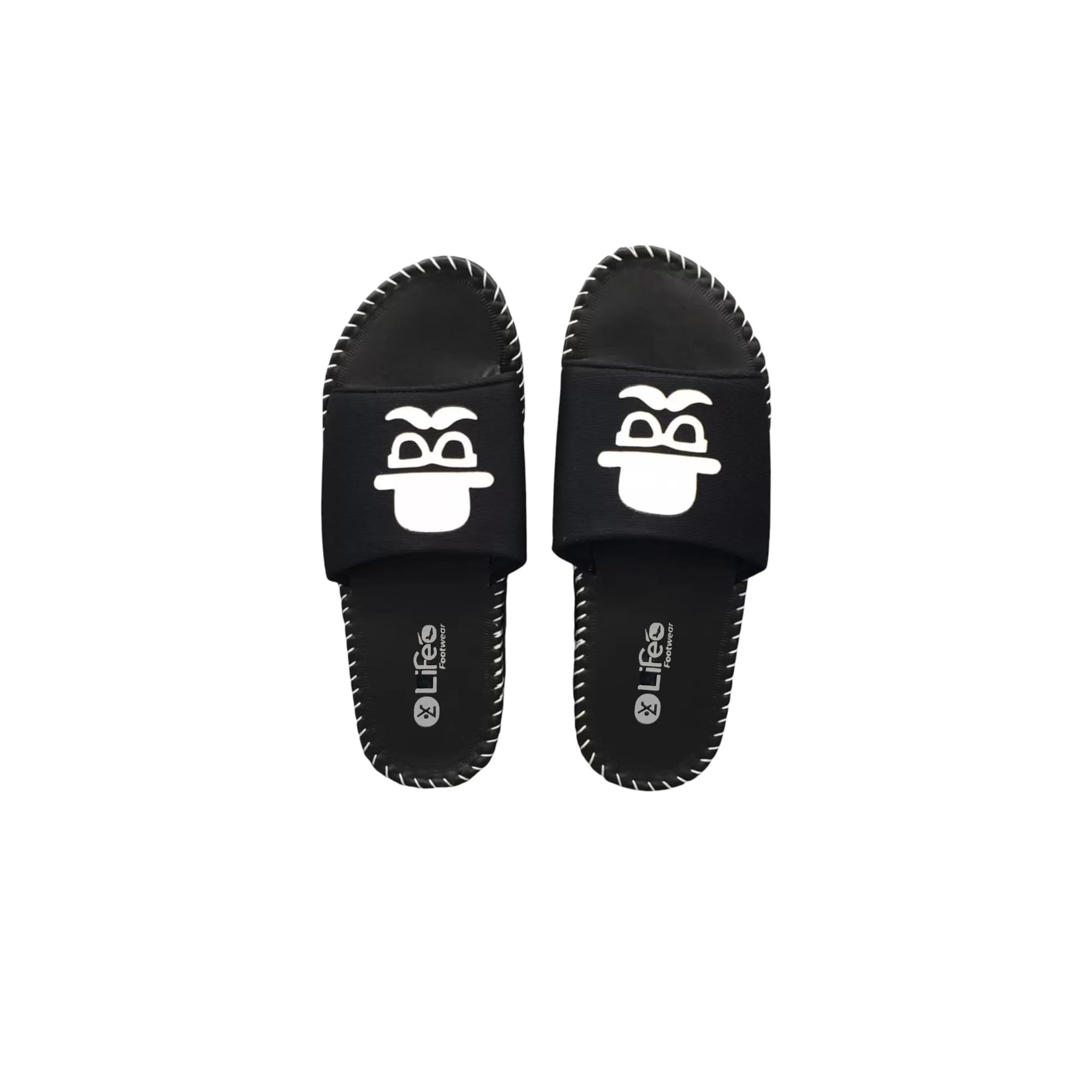 TOPI BLK Men's Stylish Slippers | Comfortable Footwear | Lightweight & Durable Slides for Indoor & Outdoor Use |-image-33