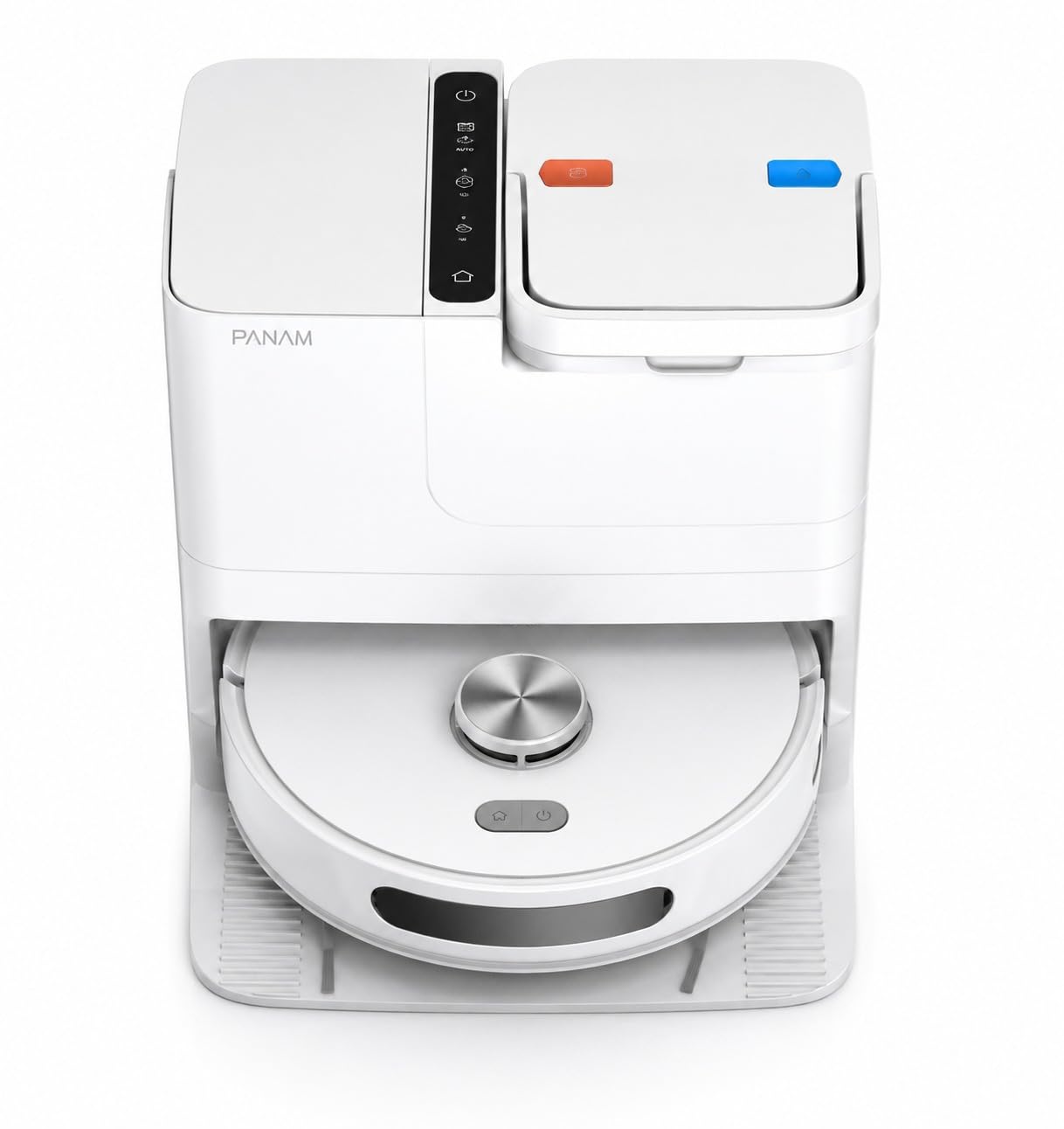 Robot Vacuum Cleaner and Mop Combo 6-in-1, 15000Pa Suction, Self-Cleaning Auto Dust Collection Station, 55°C Hot Water Mop Washing, Hot Air Drying, LiDAR Navigation, App/Voice Control, 180 Min Runtime-image-8
