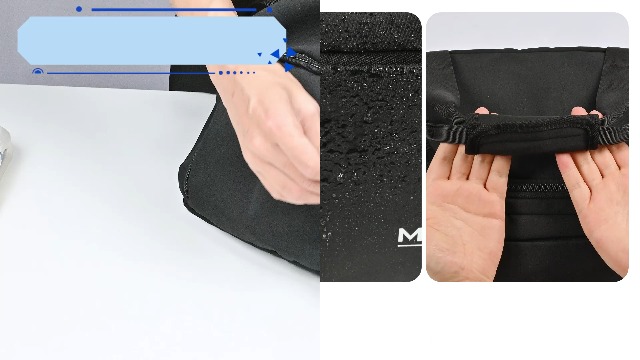 Borsone Da Viaggio Damcyer 35L - Con Scomparto Scarpe, Impermeabile, Nero - Foto 14