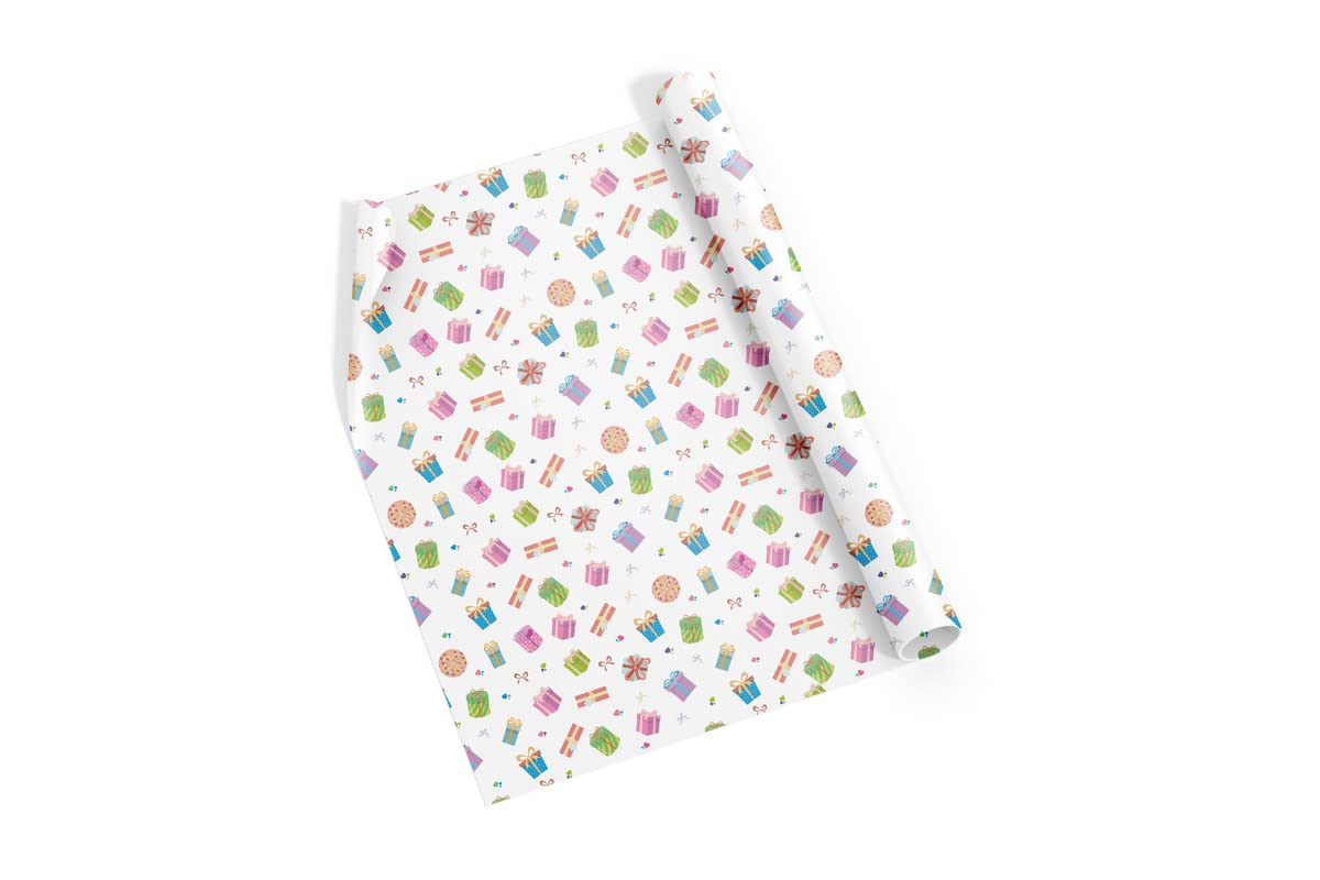 Dovetail Birthday Cheer Gift Wrapping Paper β Pack of 6 Sheets (29 x 19 in) | Colourful Presents Design for Birthdays, Anniversaries, Return Gifts & Everyday Gifting 4