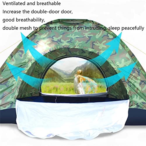 Carpa impermeable para camping y senderismo 200x200x130cm miniatura 4