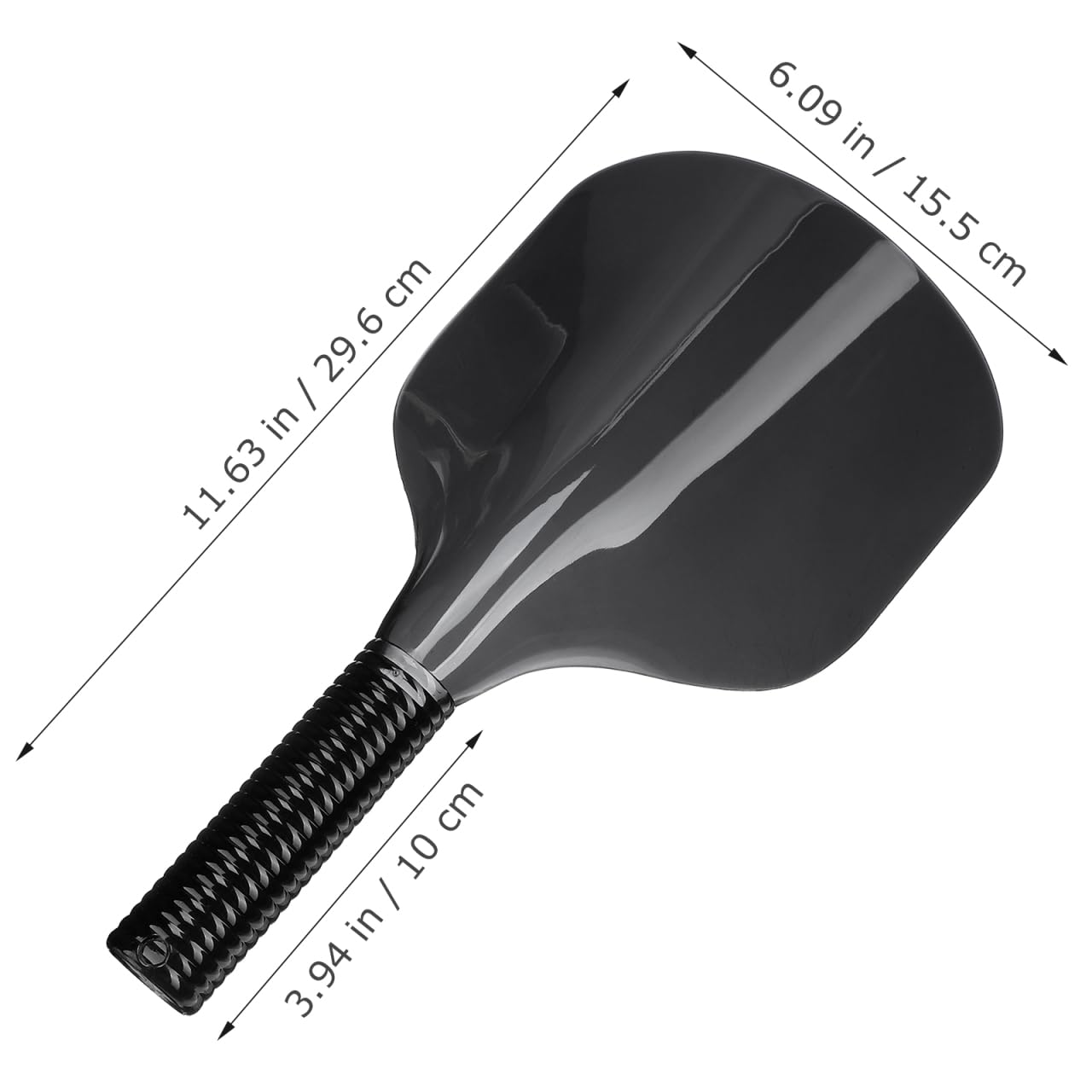 NOLITOY Plastic Hairdressing Face-shield, Reusable Hairspray Protector Mask, Black