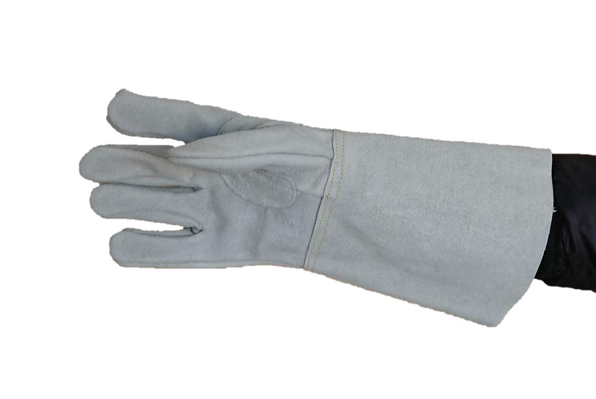 Amazon | [Everest] 10双セット HK－350 革手袋 溶接用 5本指