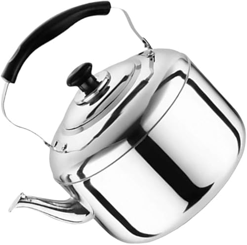 Miniatura 7 de Yardwe Hervidor de té de 5.5L - Tetera con asa, estufa floreciente y tetera de hojas sueltas