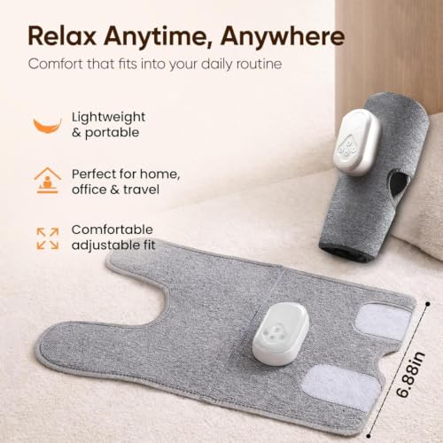 Image of Calf Massager | Hand Like Massage with Air Compression | Daily Use Leg Massager for Sore Muscle | 3 Modes | Improve Blood Circulation & Relieve Pain | Upto 3.5 Hrs work