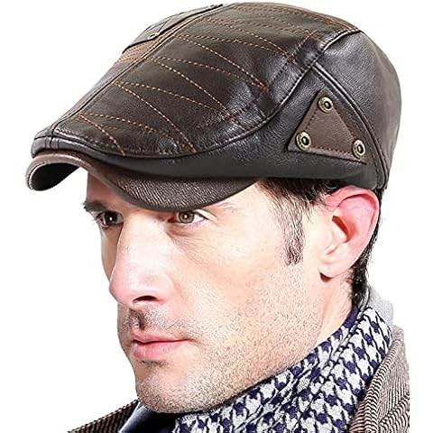Béret AIEOE en Cuir PU Cover