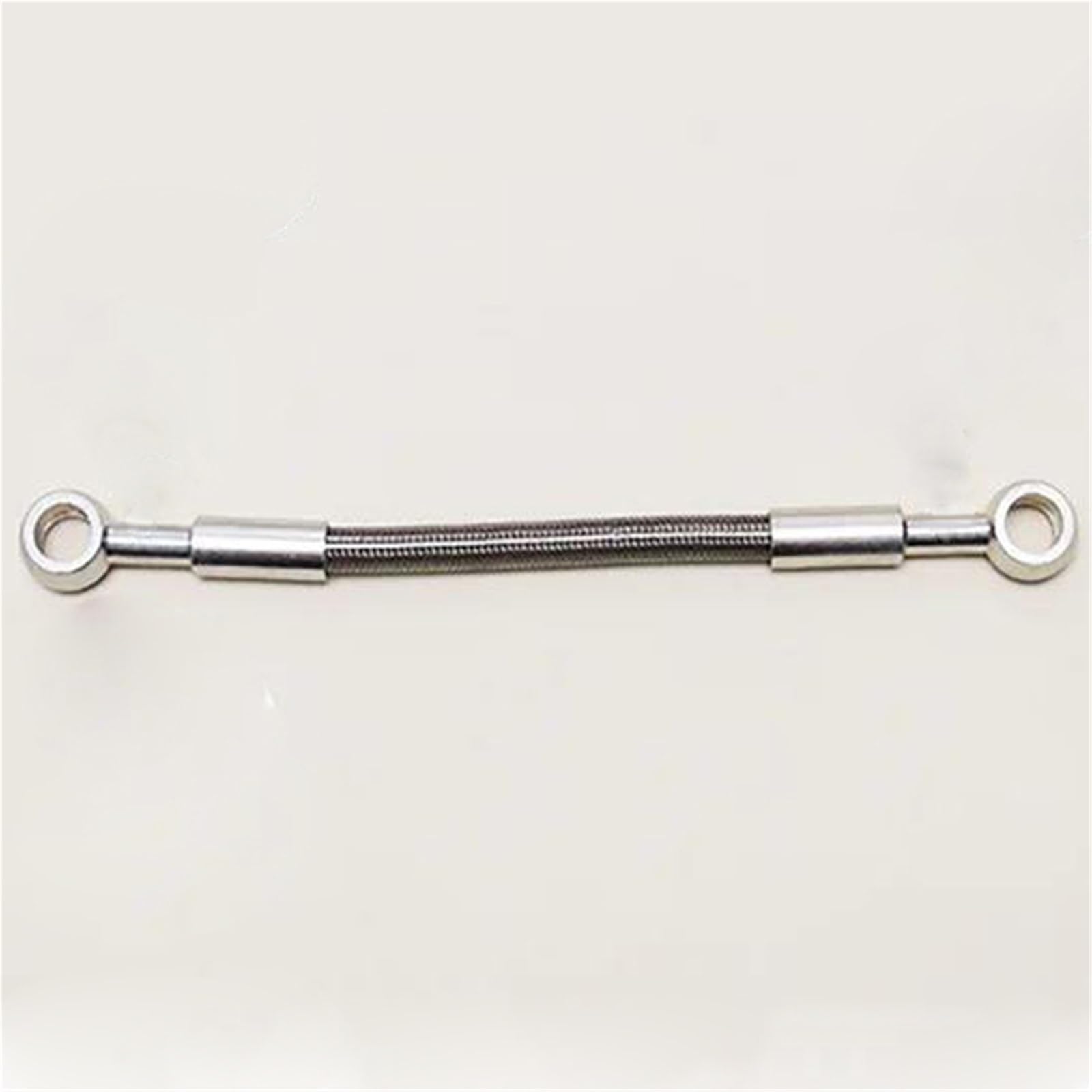 Hydraulic Brake Hose M8 0°-0° Motorcycle Street Bikes Pit Dirt Bike Braided Motocross Steel Brake Hose Line Clutch Oil Pipe Accessories(90cm)