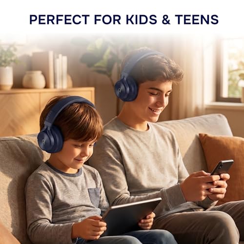 Image of ARTIX Wireless Headphones for Kids Bluetooth Headphones for School (Blue)