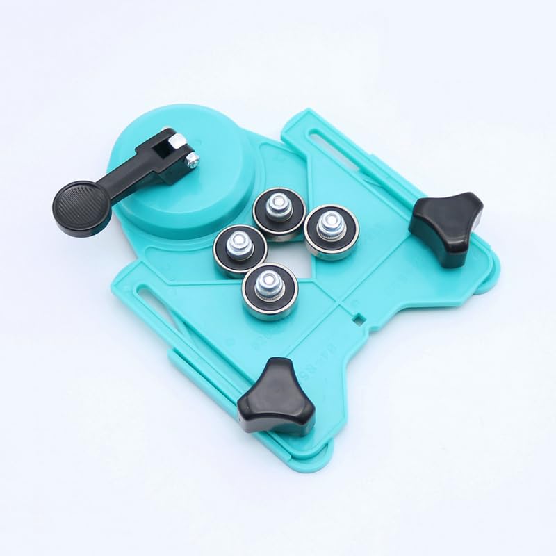 Tile Punch Locator 4-83mm Glass Marble Hole Saw Core Bit Guide with Vacuum Base Sucker Tile Chamfer