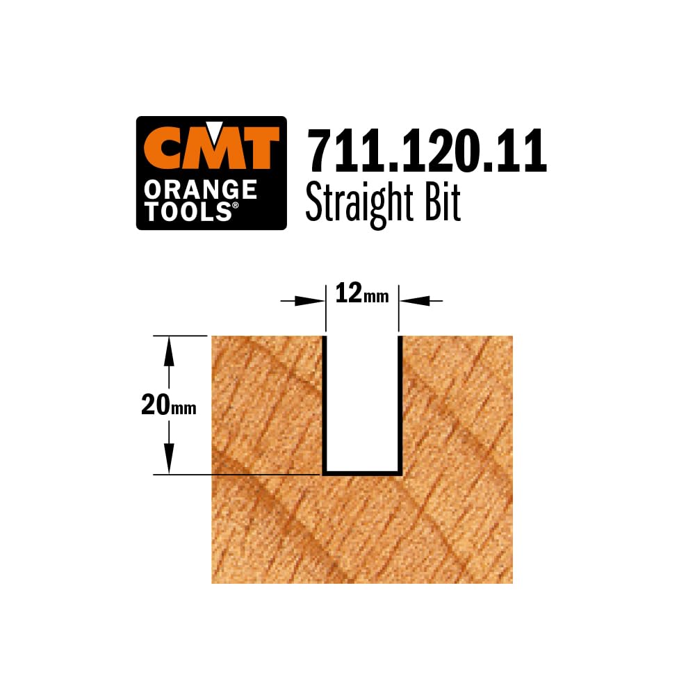CMT ORANGE TOOLS 711.120.11 - NUTFRÄSERHM S=6 D=12X20X50