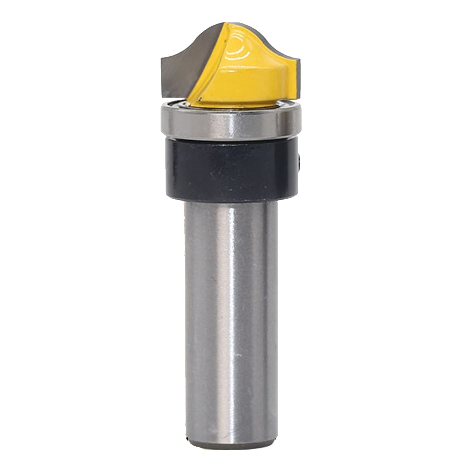 DINGGUANGHE-CUP Tipped Router Bit Tungsten Wood Milling Cutters Woodworking Tools 6.35mm/8mm/12mm/12.7mm Shank Steel (Cutting Edge Length : 12.7mm Shank)