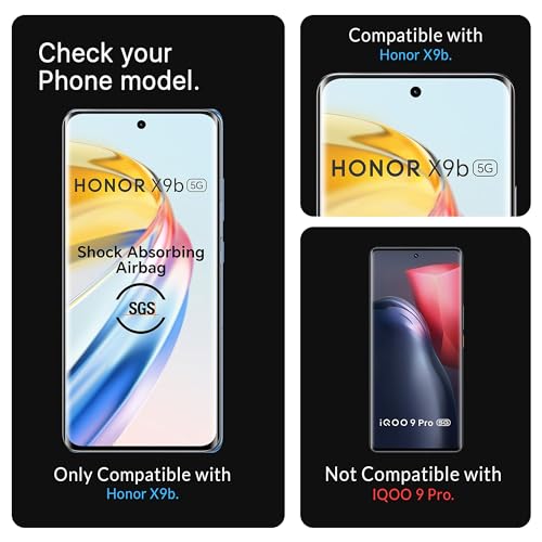 Image of ArmourPro Edge to Edge Screen Protector for Honor X9b 5G (6.78 Inch) with Easy Installation Kit | Matte, Case Friendly Coverage, Ultra Thin Membrane