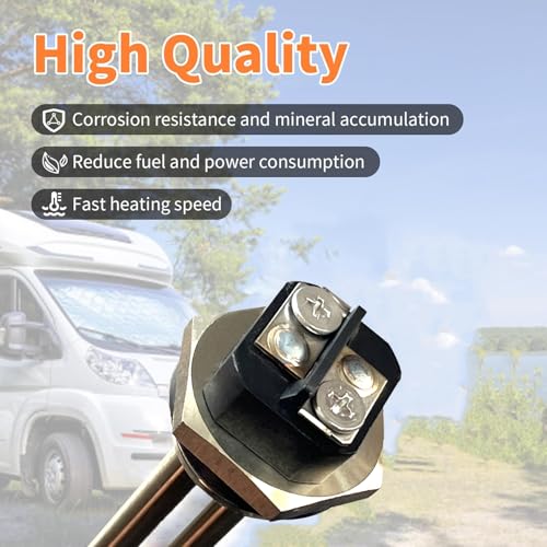 Image of 92249 520900 1400W /1440W 110 /120V RV Water Heater Element Compatible with Atwood and Suburban RV Water Heater