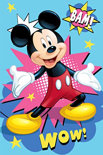 L-S KIDS BOUTIQUE Mickey Disney - Manta Polar (100 x 150 cm)