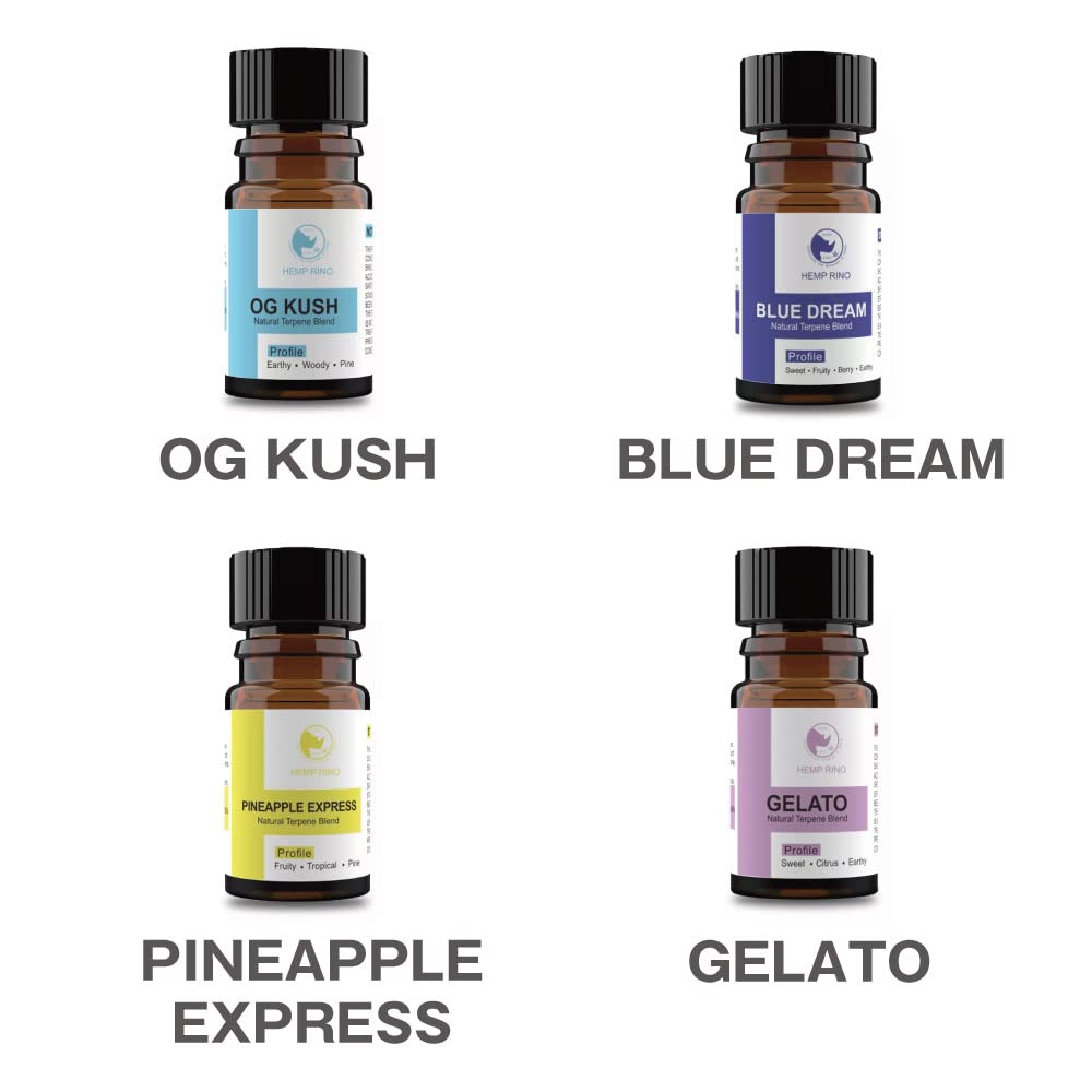 Amazon.co.jp: HEMP RINO テルペン オイル 内容量 4ml 入り 5ml 瓶
