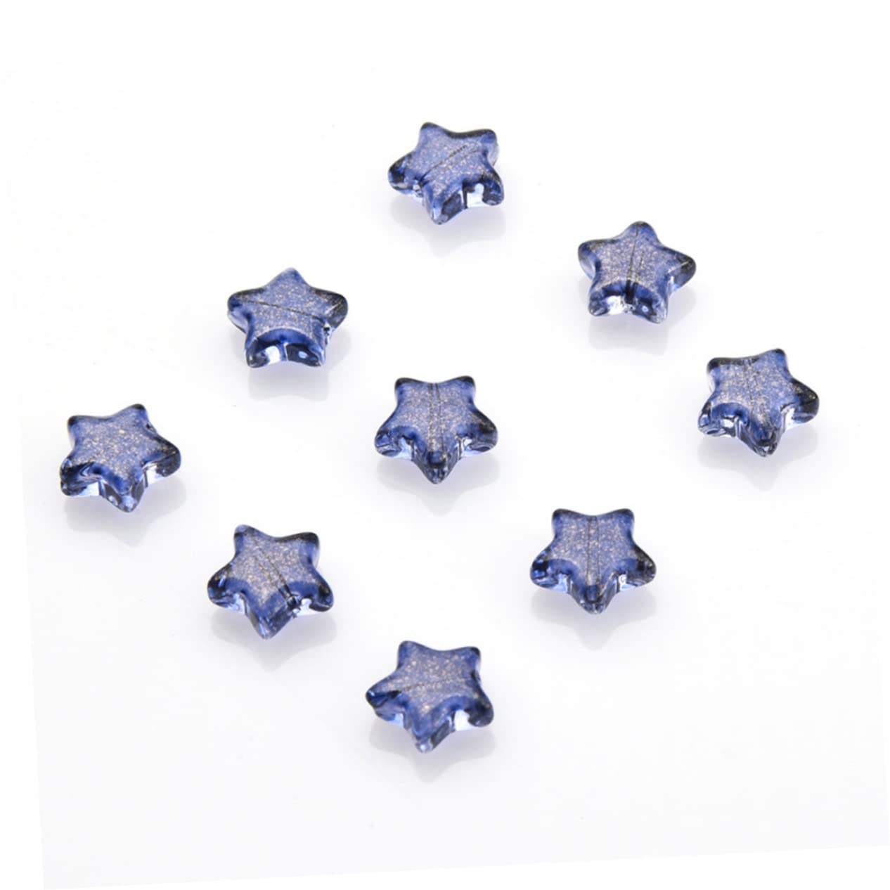 SHINEOFI 500piezas Cuentas De Pendientes Accesorios Para Joyería Diy Cuentas De Cristal De Diseño De Para Pulseras y Collares