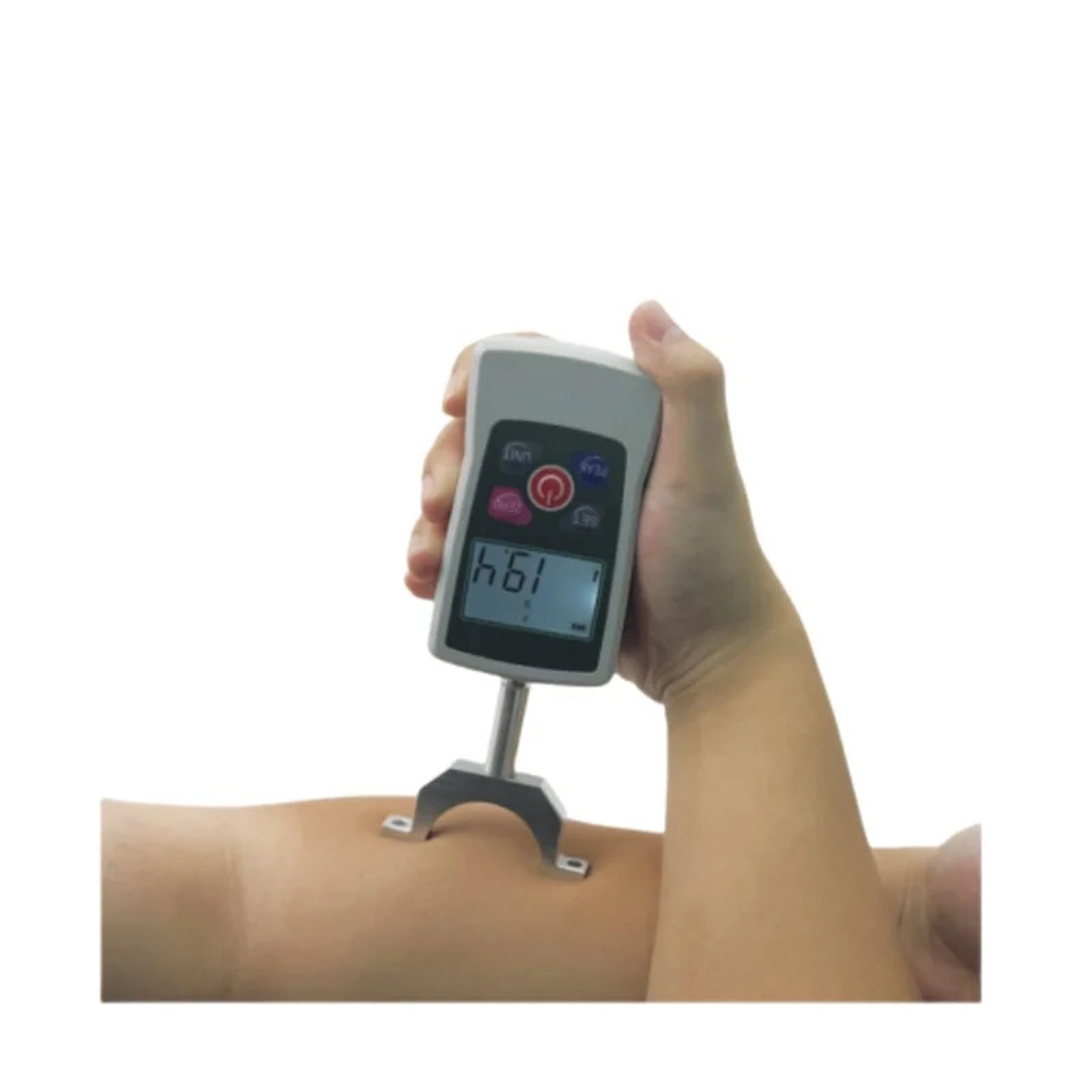 Misuratore di forza digitale for test 50N/11LB/5KG /180 Oz Strumenti for la forza muscolare push/pull Valore massimo
