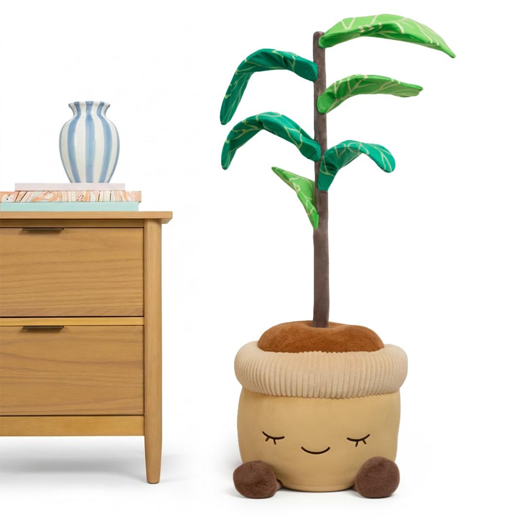 Amazon.com: Russ Greenhouse 4 Feet Tall Fiddle Tree Plush