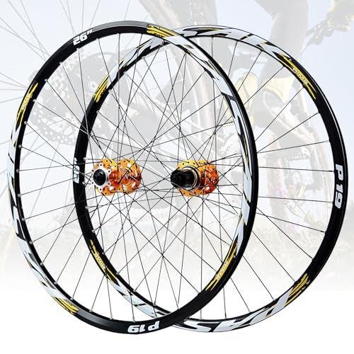 }EeoCNEzC[Zbg 26" 27.5" 29" NCbN[X OzC[ fBXNu[L 32z[ nu 7/8/9/10/11/12Xs[hJZbgp(Gold,29in)