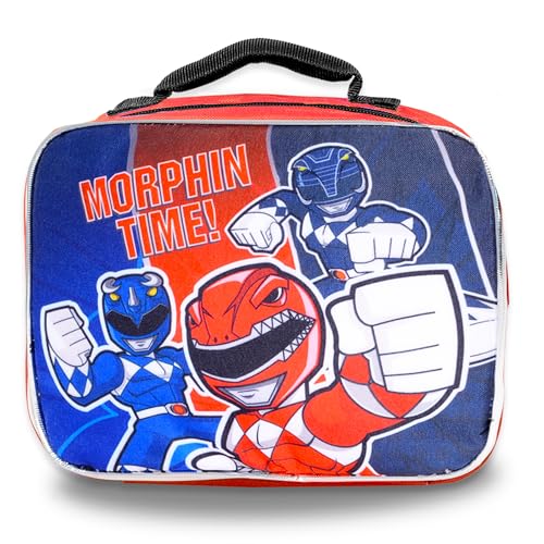 Power Rangers Backpack with Lunch Box for Kids - Bundle with 16" School Bag, Lunch Bag, Stickers, More | Power Rangers School Supplies for Boys4