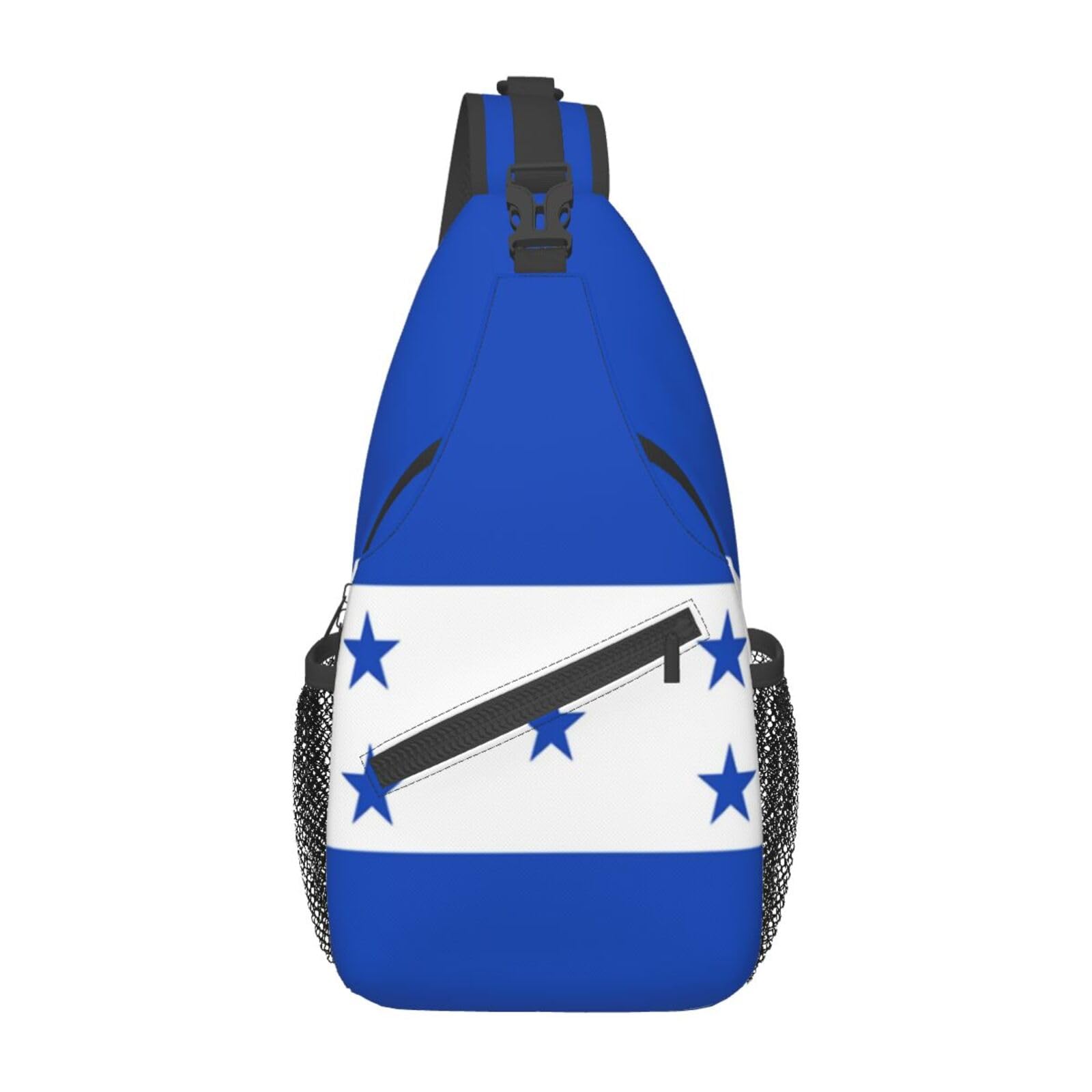 skdjowu Honduras Flag Sling Bag Crossbody Backpack Honduran Travel Hiking Daypack Shoulder Chest Bag for Women Men — image 1