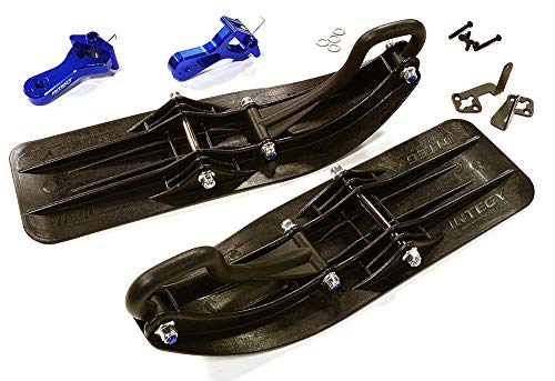 Integy RC Upgrades for Traxxas TRX-4, Front Sled Ski Attachment Set for Traxxas TRX-4 (for RWD Operation)