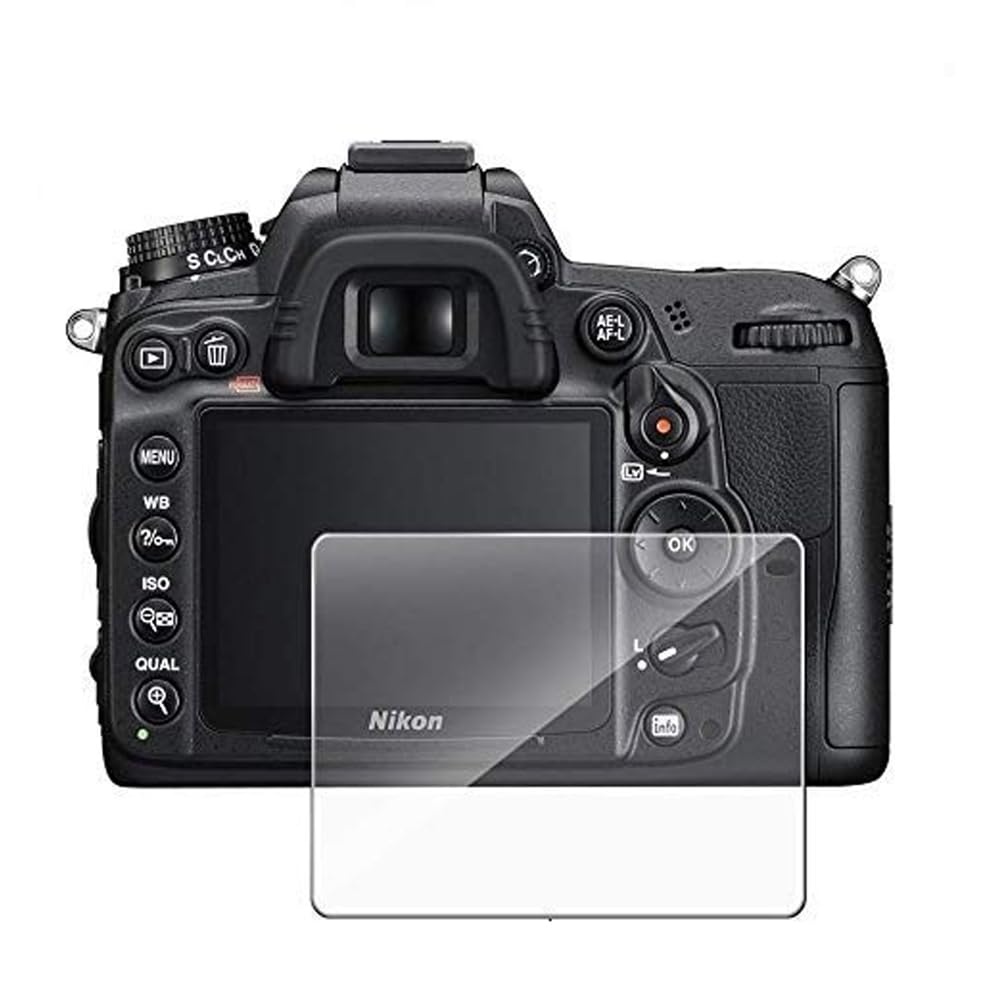 Action Pro 9H Nano Hammer Proof Screen Guard Protector Compatible with Nikon D90 D300 D700, 7000
