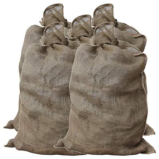 5 Sacs en Toile de Jute 200g/m2 Universal 105x60cm
