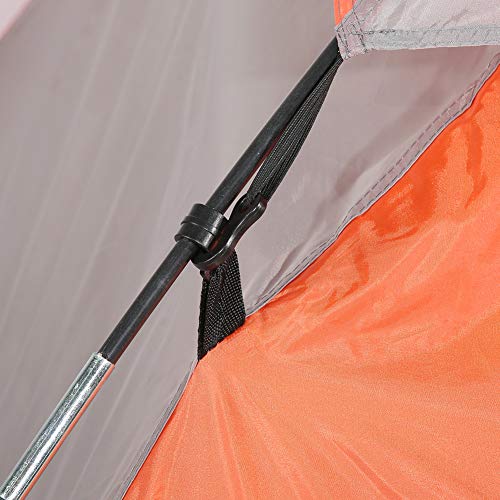 Carpa impermeable para camping Oxford para 4 personas miniatura 3