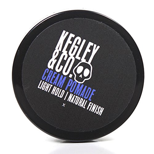 Cream Pomade – Hair Styling Forming Cream for Men – Light Hold & Natural Shine – Kegley & Co. (2.3 oz)